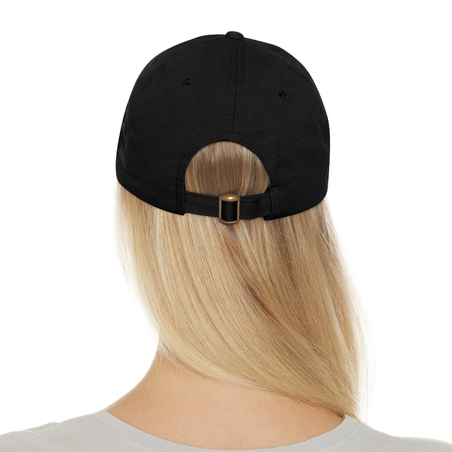 Ball Butter Hat with Leather Patch (Round)