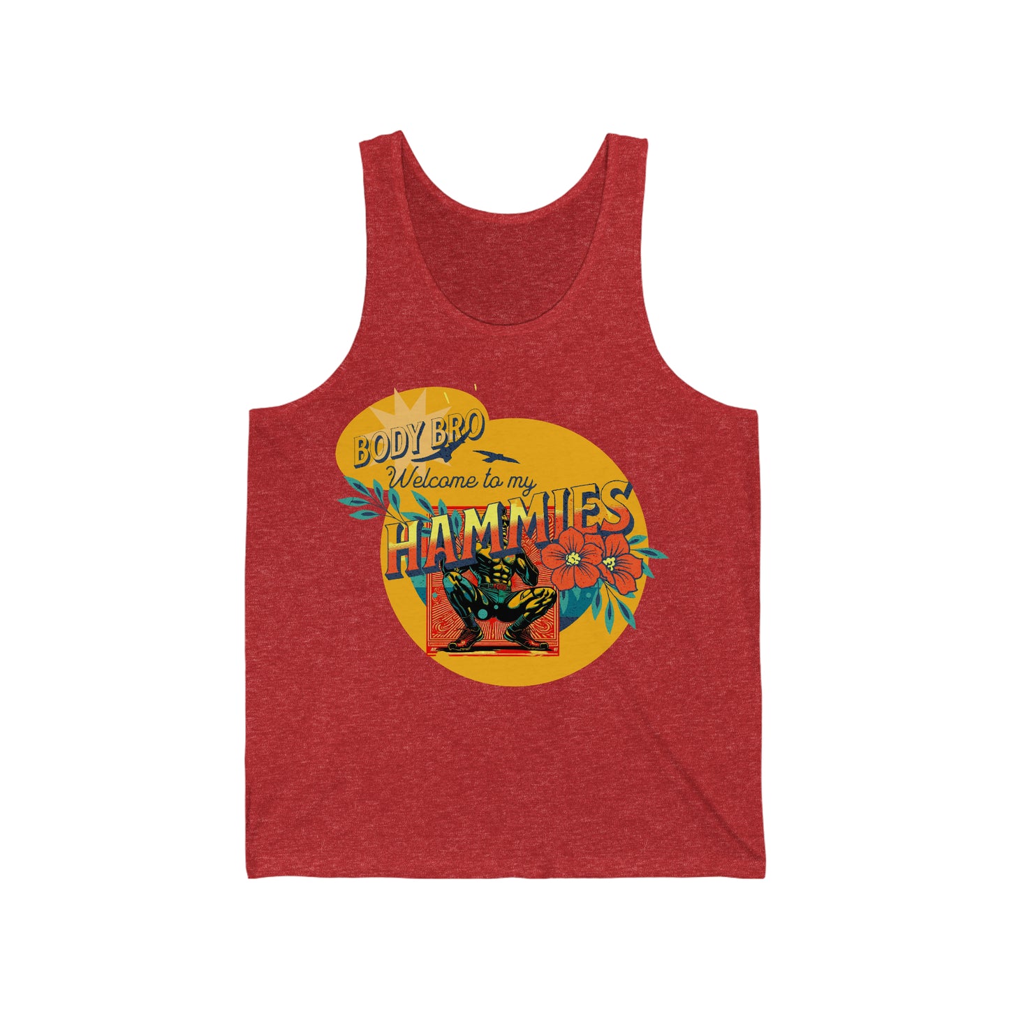 Welcome to My Hammies! Unisex Jersey Tank, Humorous