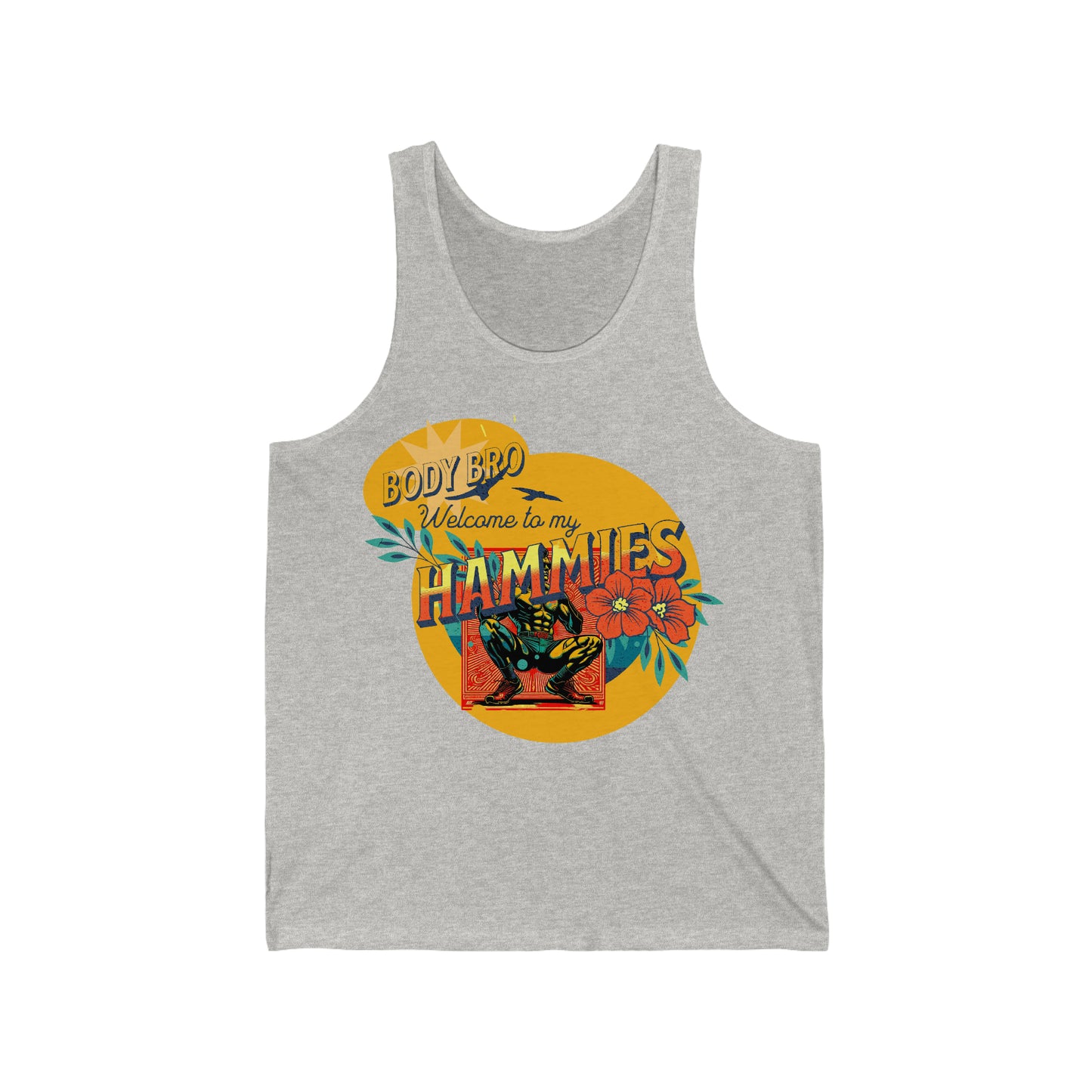 Welcome to My Hammies! Unisex Jersey Tank, Humorous